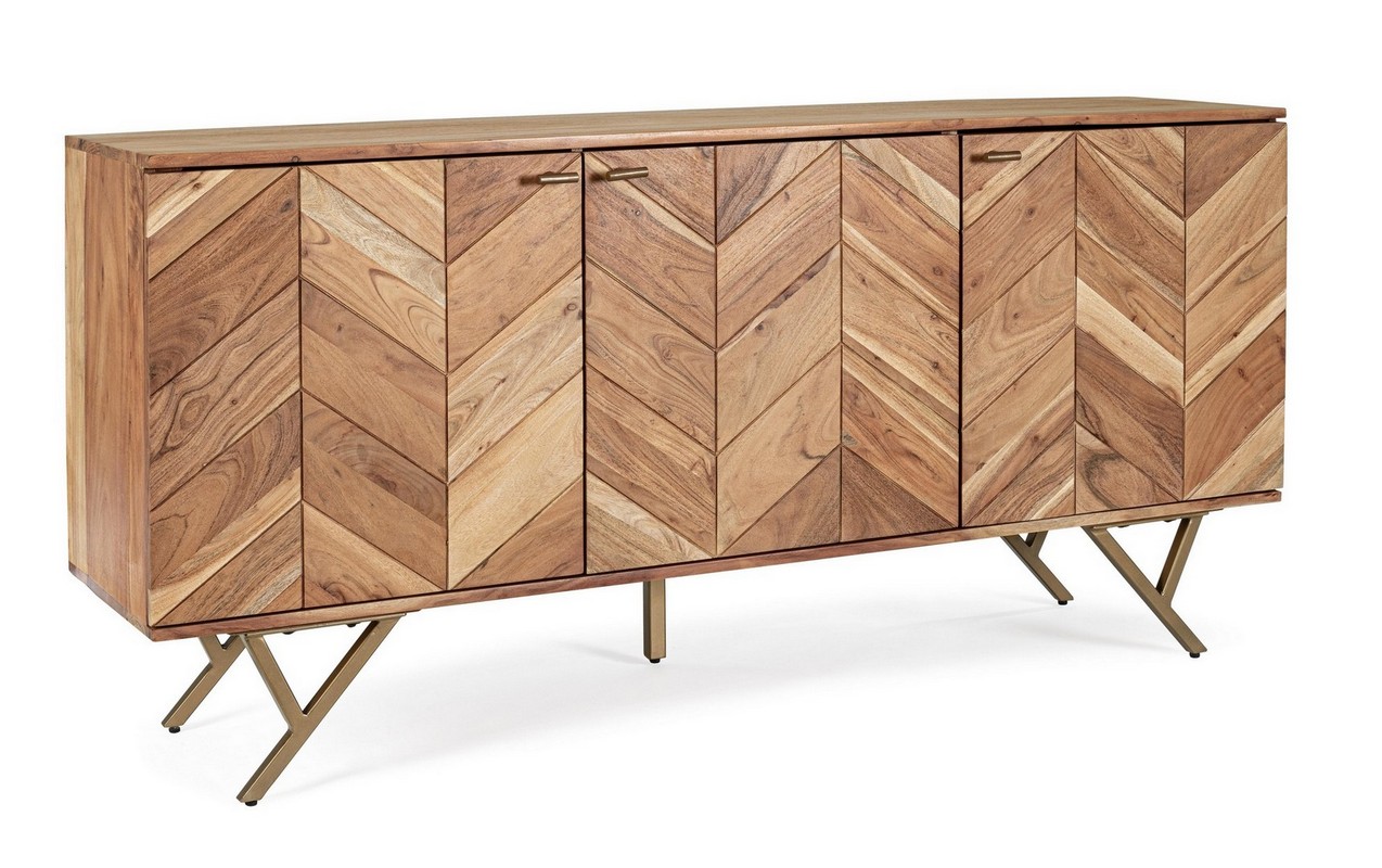 Credenza in legno 3 ante - raida